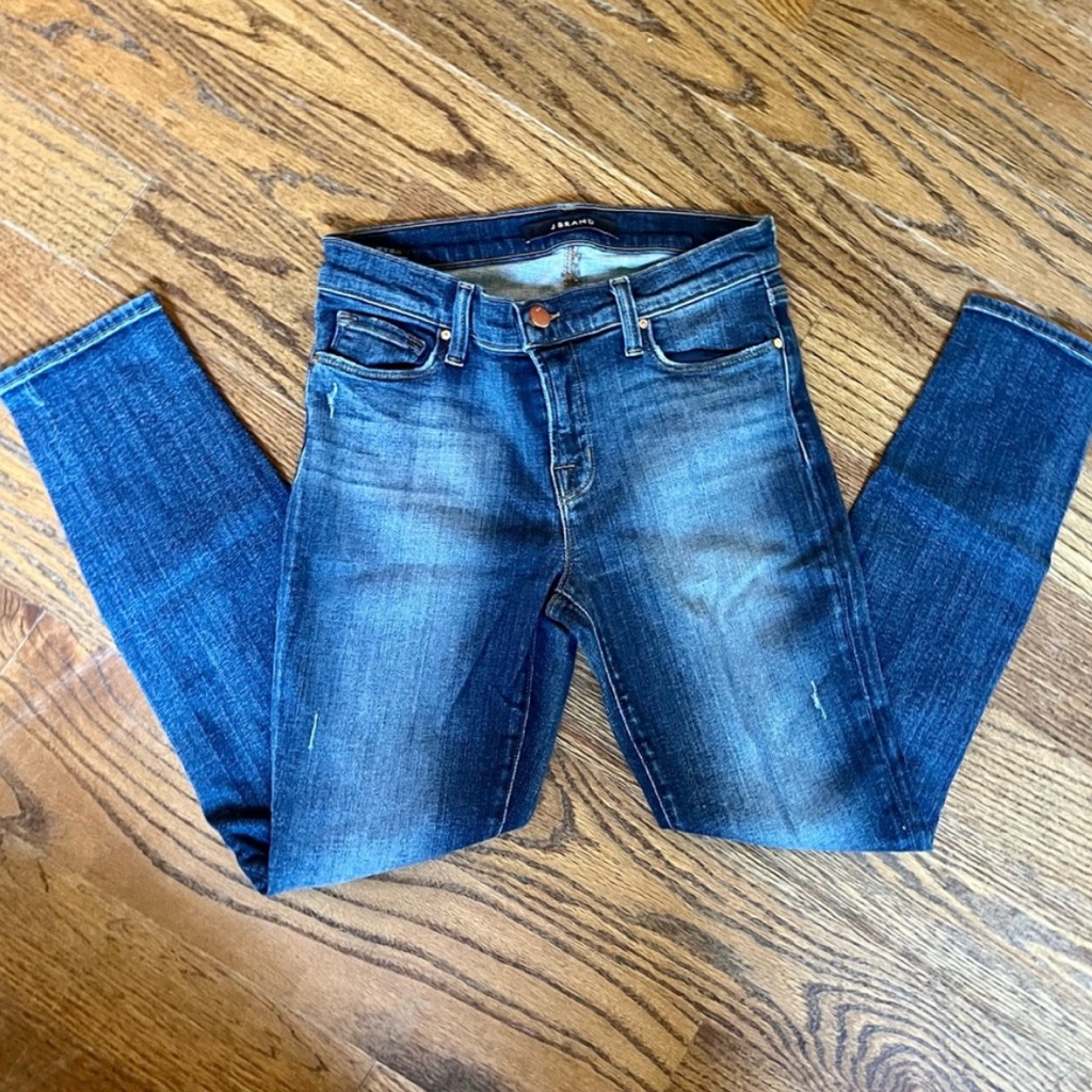 J Brand Skinny Capri Jeans In Misfit Sz 27